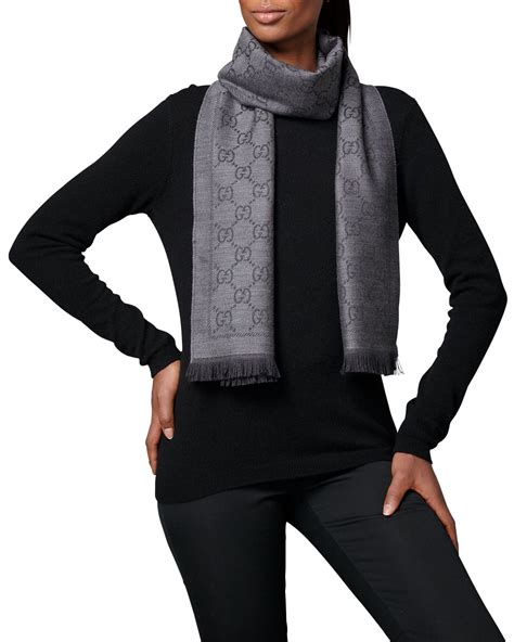 gucci black shawl|gucci scarf for women's.